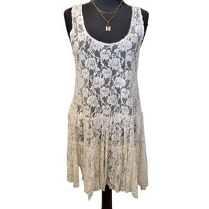 A' Reve Ivory Lace Dress